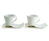 Porcelain Cup and Saucer (K65)