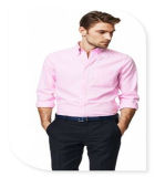 Cotton Long Sleeves Solid Color Shirts with Competitive Price
