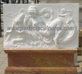 Carving Stone Marble Sculpture Relief for Wall Hanging Decoration (SY-R058)