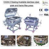 Heating Available Stainless Steel Plate and Frame Filter Press