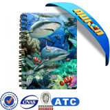 Factory High Quality 3D Notebook with PP Material