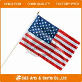 Custom USA Stick Flag, Hand Stick Flags