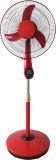 Standing Solar Rechargeable Emergency Fan with LED Light (DS-S16-3)