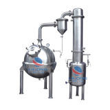 Stainless Steel Roundness Vacuum Evaporating Equipment Without Agitator
