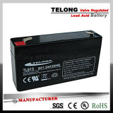 6V1.3ah Rechargeable Sealed Lead Acid Battery for Electric Scale