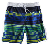 Children Baby Boy Striped SPA Beach Swimming Trunks Shorts