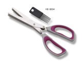 Multifunctional 5-Blades Scissors (HE-5634)