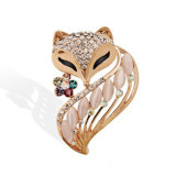 High-Grade Opals Classical Fox Brooch Fashion Accessories