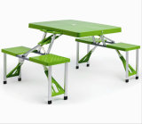 Plastic Folding Table-Green