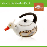 Cute Duck Enamel Whistling Kettle (BY-3704)