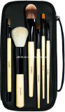 Portable 5PCS Makeup Brushes with Cosmetic Handbag