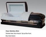Onyx Stainless Blue Casket