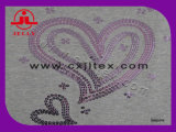 Heart-Shaped Sequin Embroidery