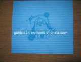 Cellulose Sponge Cloth With Printed Texture (GC-C006) 