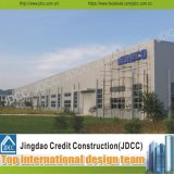 Q235 Light Steel Structure Factory Building with Glassfiber Panel