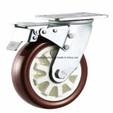 Material Handling Equipment Wheels (N827dB) Total Brake Caster Wheels