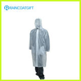 Full Length Transparent PVC Men's Raincoat