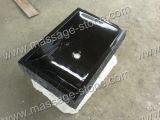 Black Granite Vessel Sink for Kitchen and Bathroom