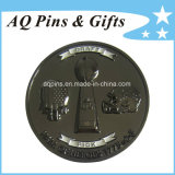 3D Challenge Coin with Soft Enamel