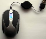 Mini Optical Mouse with Retractable Cable (EM-620)