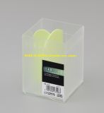 Plastic Pen Case Box for Stationery Goods Storage-Clear (Model. 4755)