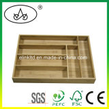 Bamboo Utensil Organizer for Cutlery Sets/Kitchenware/Kitchen Implement/Tableware (LC-CT013)
