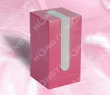 Pink Lacquered Wooden Box for Perfume/Watch/Gift/Jewelry
