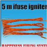 5 M Ifuse Igniters Safety Ignitors Electric Match with Pyrogen with Gun Powder for Fireworks Display