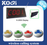 CE Approved 433.92MHz Wireless Table Bell System