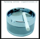 Gossip Windproof Ashtray Promotion Gift with Leather Sticker