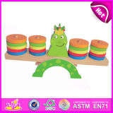 2014 New Wooden Kids Balance Toy for Christmas, Popular Cheap Children Wood Balance Toy, Hot Sale Wooden Baby Balance Toy W11f026