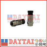 F Type CATV Connector RG6/Rg59 Compression Connector