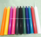 Straight Color Long Pillar Candles for Parties