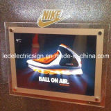 Acrylic Crystal Light Box for Shoe Advertising Display