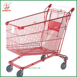 Powder Coated Red Russian Style Shopping Trolley (JT-E05)