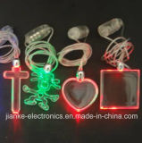 LED Light Necklace Promotion Gift with Logo Printed (2001)