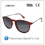 Metal Frame Fashion Round Eyewear with UV400 Protection