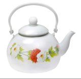 Enamel Kettle with Decal Coating