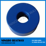 Blue Plated Nickel Plated Ring Magnet