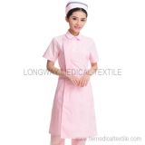 Pink Nurse Uniform for Summer (HX-1016)