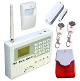 Wireless LCD GSM Home Security Alarm System (S110)