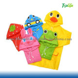 Popular Waterproof Cute Children Funny Raincoat Cartoon Rain Coat Kids Rainwear in Rainning Days