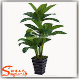 110cm High Outdoor Decoration Artificial Evergreen Bonsai Tree
