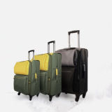 Topwin Nylon Travel Spinner Trolley Softside Luggage