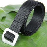 Thin Nylon Strap with Alloy Buckle Casual Unisex Belt (B1911)