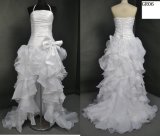 Charming Halter Wave Ruching Evening Dress/Bride Dress/Bride Gown/Party Dress (GR06)