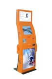 Dual Screent Touch Screen A4 Photo Kiosk with Bill Acceptor and Coin Acceptor