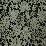 2013 New Design Sequins Floral Embroidery Fabric