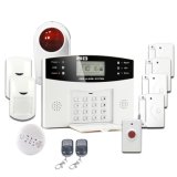 Two Way Intercom Featured Home Burglar Alarm System with 99 Wireless Zones and LCD Display (GS-G110E)