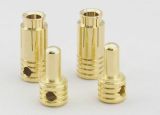 6.5mm RC Plane Motor Gold Bullet Connector Plug for RC Battery